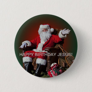 GRATTIS PÅ FÖDELSEDAGEN JESUS! KNAPP