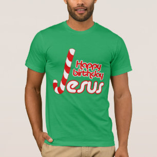 GRATTIS PÅ FÖDELSEDAGEN JESUS - .PNG T SHIRT