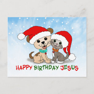 Grattis på födelsedagen Jesus Vykort