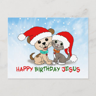 Grattis på födelsedagen Jesus Vykort