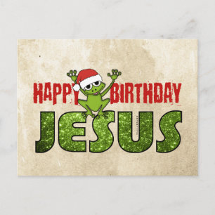 Grattis på födelsedagen Jesus Vykort