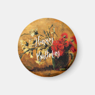 Grattis på födelsedagen, Jug med röda och vita nej Magnet