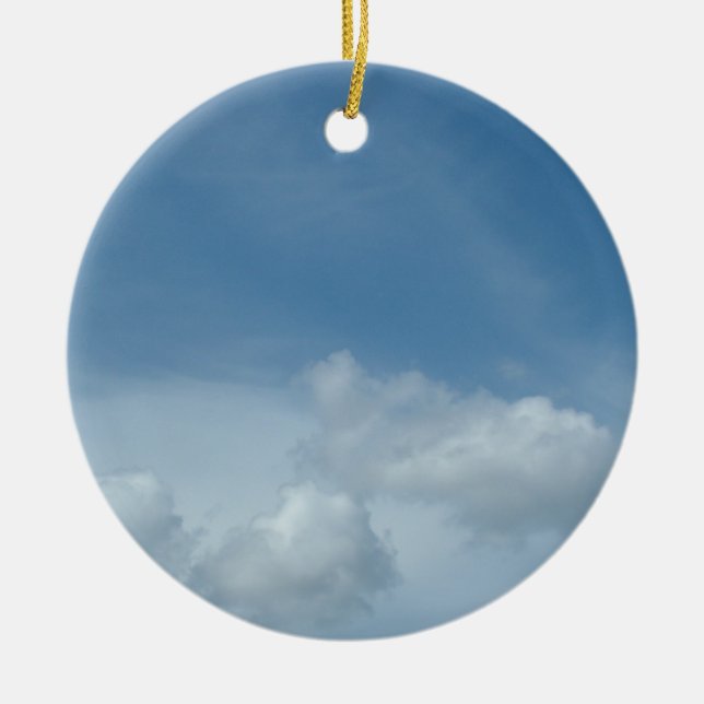 Grattis på födelsedagen julgransprydnad keramik (Framsidan)