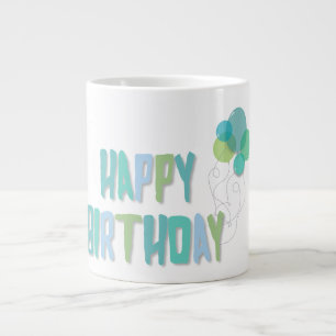 Grattis på födelsedagen jumbo mugg