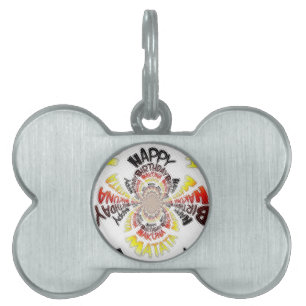 Grattis på födelsedagen just Hakuna Matata present Namnbricka Husdjur