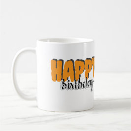 Grattis på födelsedagen kaffe mugg