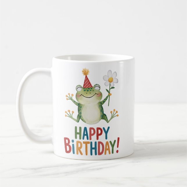 Grattis på födelsedagen kaffemugg (Vänster)