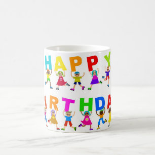 Grattis på födelsedagen kaffemugg