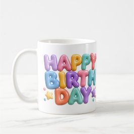 Grattis på födelsedagen kaffemugg