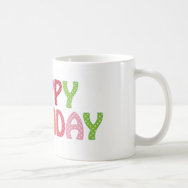 Grattis på födelsedagen kaffemugg (Höger)