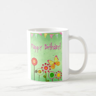 Grattis på födelsedagen kaffemugg