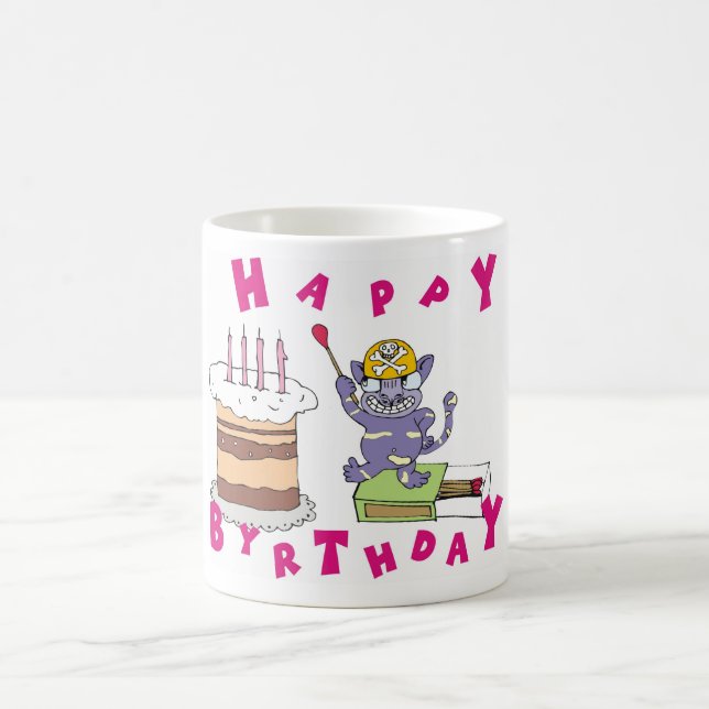 Grattis på födelsedagen! kaffemugg (Center)