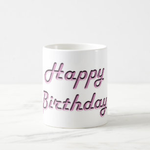 Grattis på födelsedagen! kaffemugg