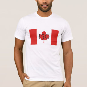 Grattis på födelsedagen Kanada-150 T-shirt