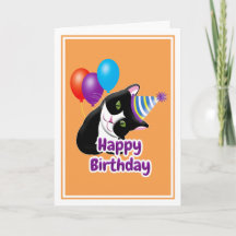 Grattis på födelsedagen katt
