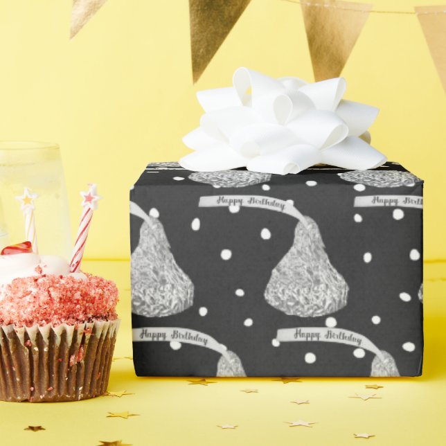 Grattis på födelsedagen Kisses på punkter Presentpapper (Födelsedagsfest)