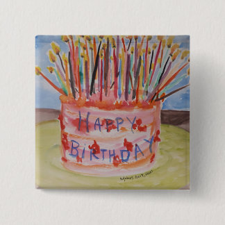 Grattis på födelsedagen knapp