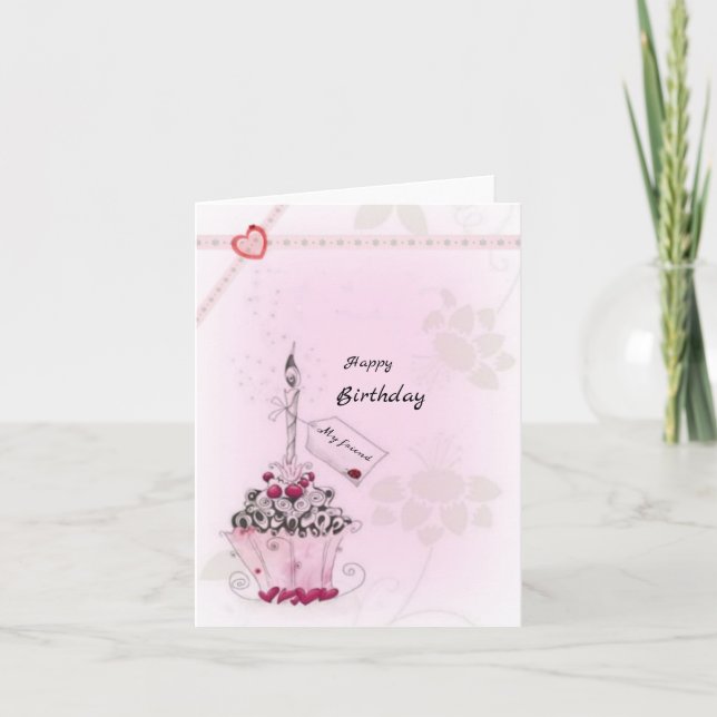 Grattis på födelsedagen kort (Framsida)