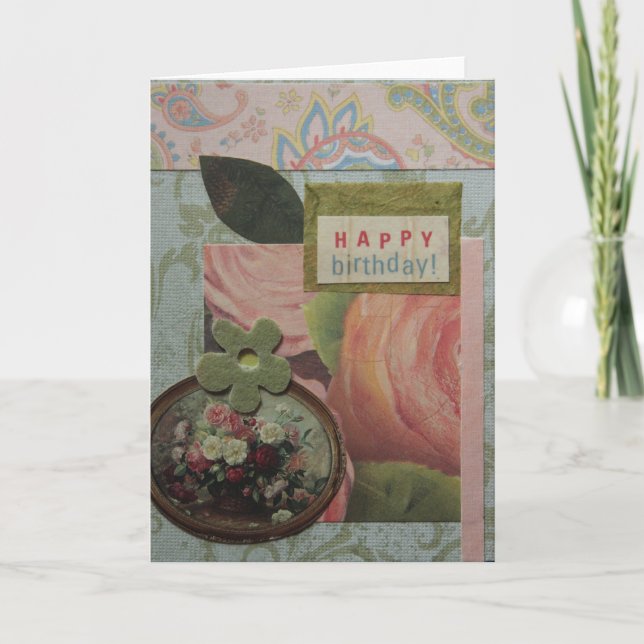 Grattis på födelsedagen kort (Framsida)