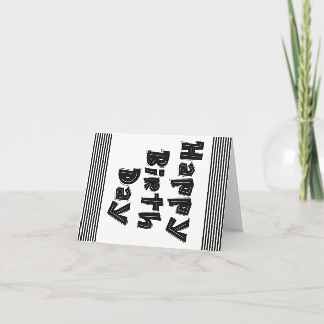 Grattis på födelsedagen kort (Framsida)