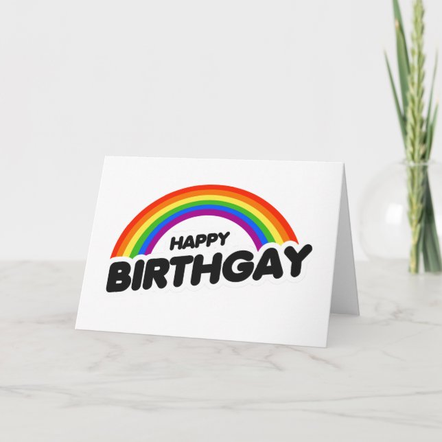 Grattis på födelsedagen Kort (Framsida)