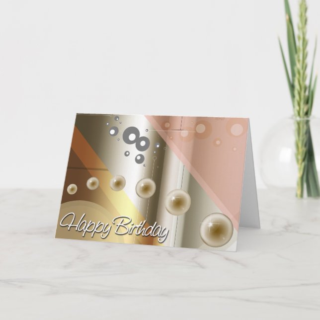 Grattis på födelsedagen kort (Framsida)