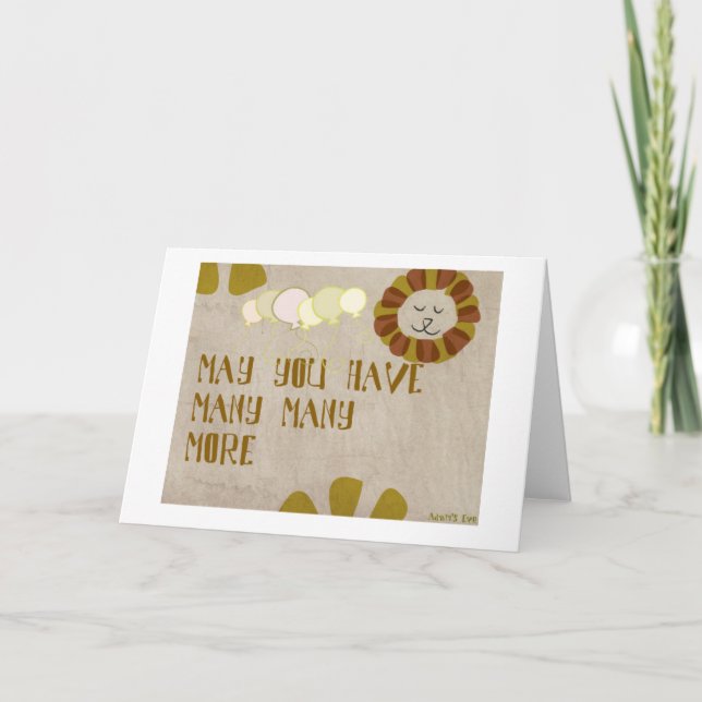 grattis på födelsedagen kort (Framsida)