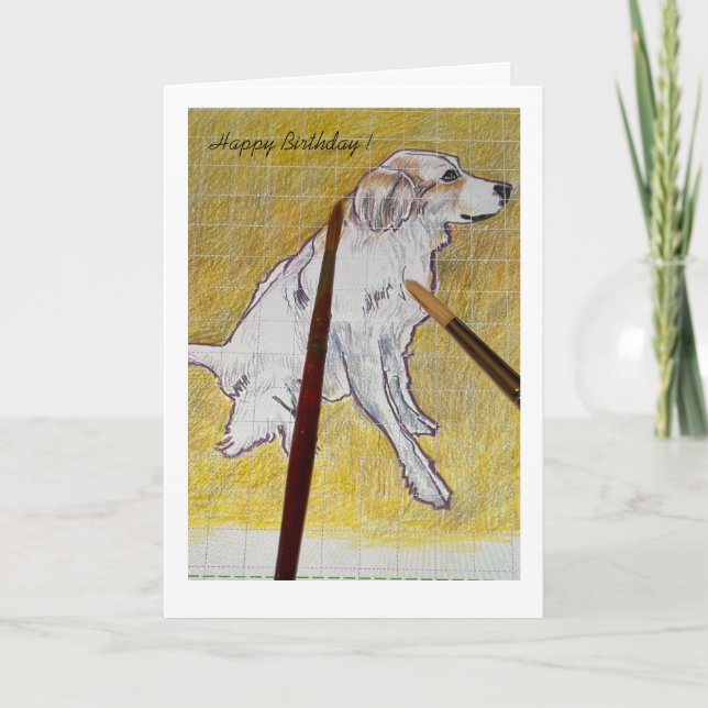 Grattis på födelsedagen kort (Framsida)