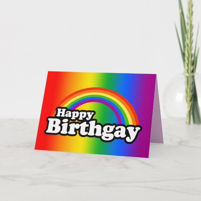Grattis på födelsedagen Kort (Framsida)