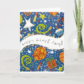 Grattis på födelsedagen kort