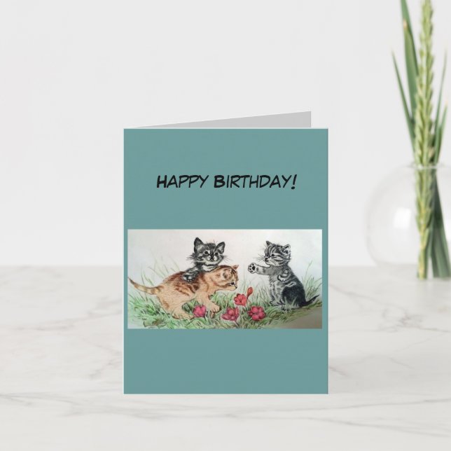 Grattis på födelsedagen kort (Framsida)