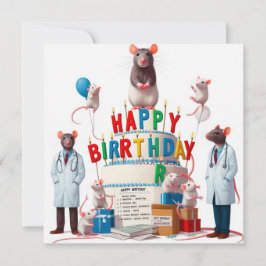 Grattis på födelsedagen Kort 