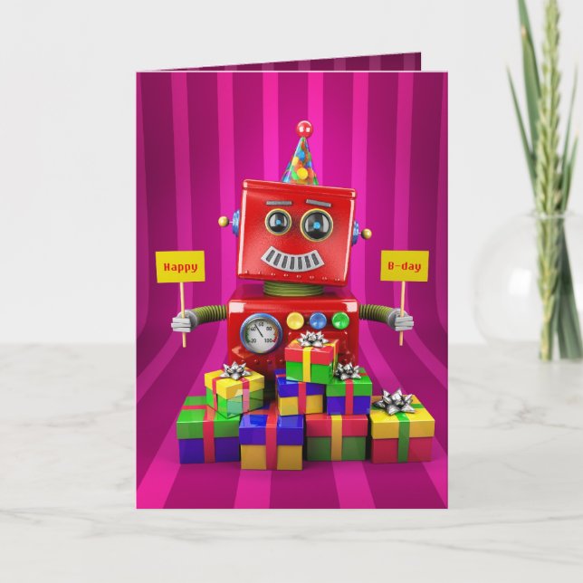 Grattis på födelsedagen kort (Framsida)