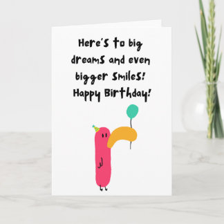 Grattis på födelsedagen kort