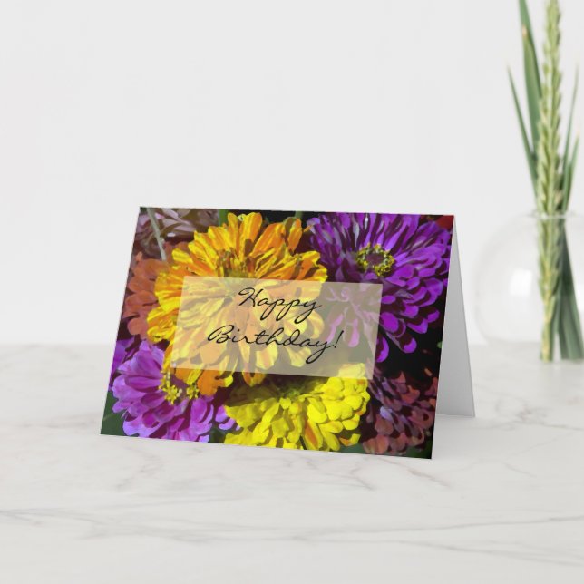 Grattis på födelsedagen kort (Framsida)