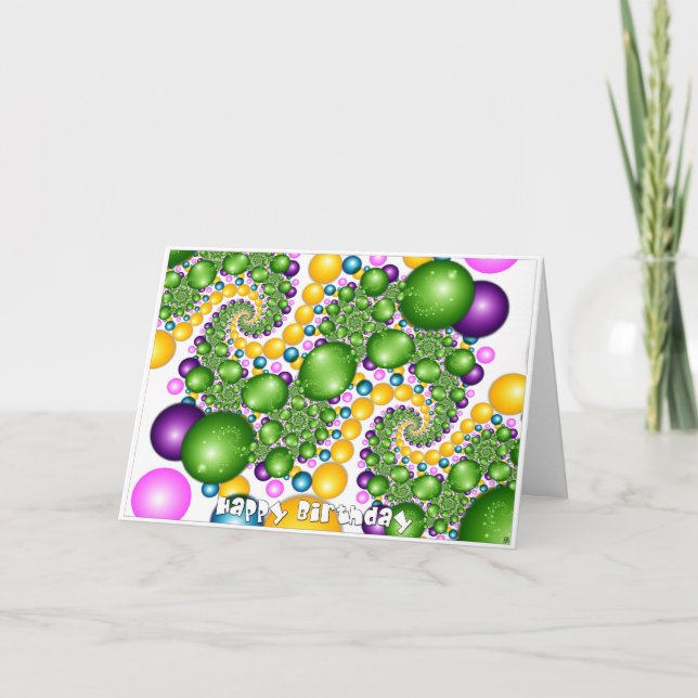 Grattis på födelsedagen kort (Framsida)