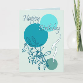 Grattis på födelsedagen kort