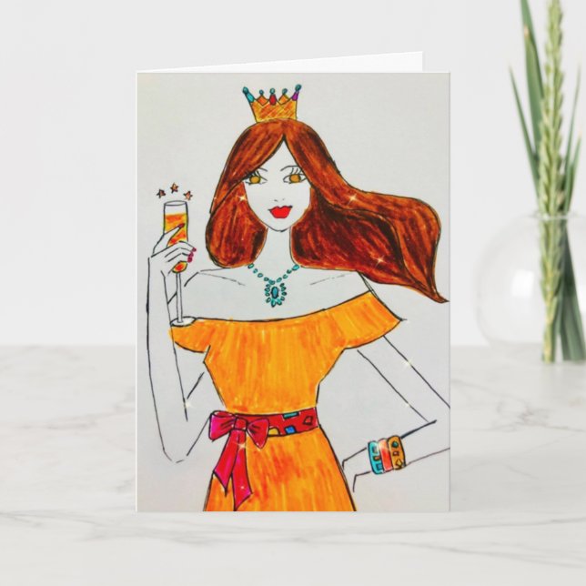 grattis på födelsedagen kort (Framsida)