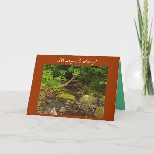 Grattis på födelsedagen! Kort (Framsida)