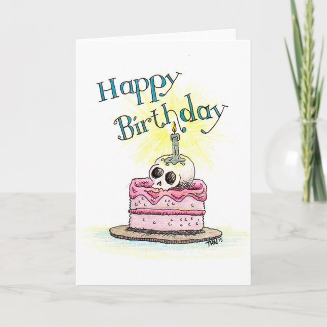 Grattis på födelsedagen! kort (Framsida)