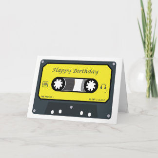 Grattis på födelsedagen kort