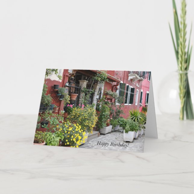 Grattis på födelsedagen kort (Framsida)