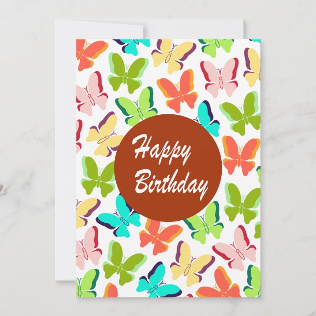 Grattis på födelsedagen kort (Framsida)