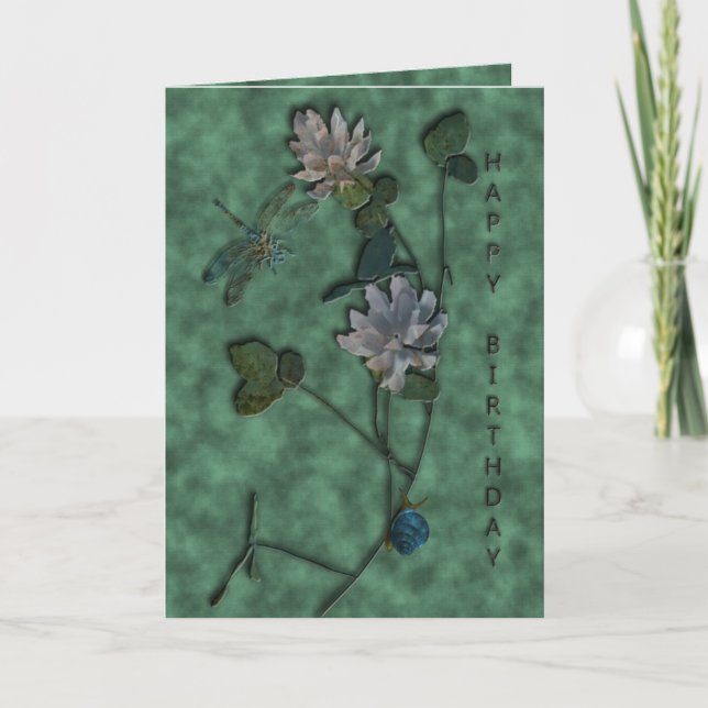 Grattis på födelsedagen kort (Framsida)