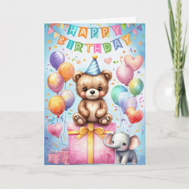 Grattis på födelsedagen kort (Framsida)