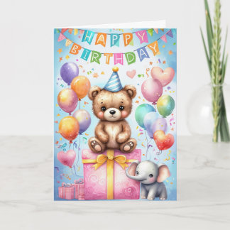 Grattis på födelsedagen kort