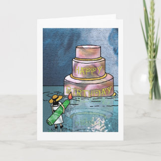 Grattis på födelsedagen kort