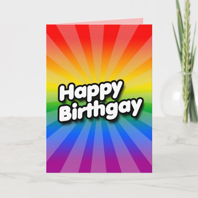 Grattis på födelsedagen Kort (Framsida)