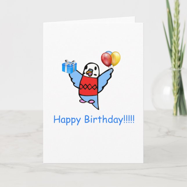 Grattis på födelsedagen! kort (Framsida)