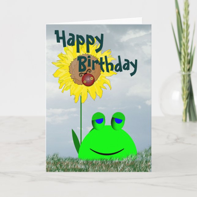 Grattis på födelsedagen kort (Framsida)